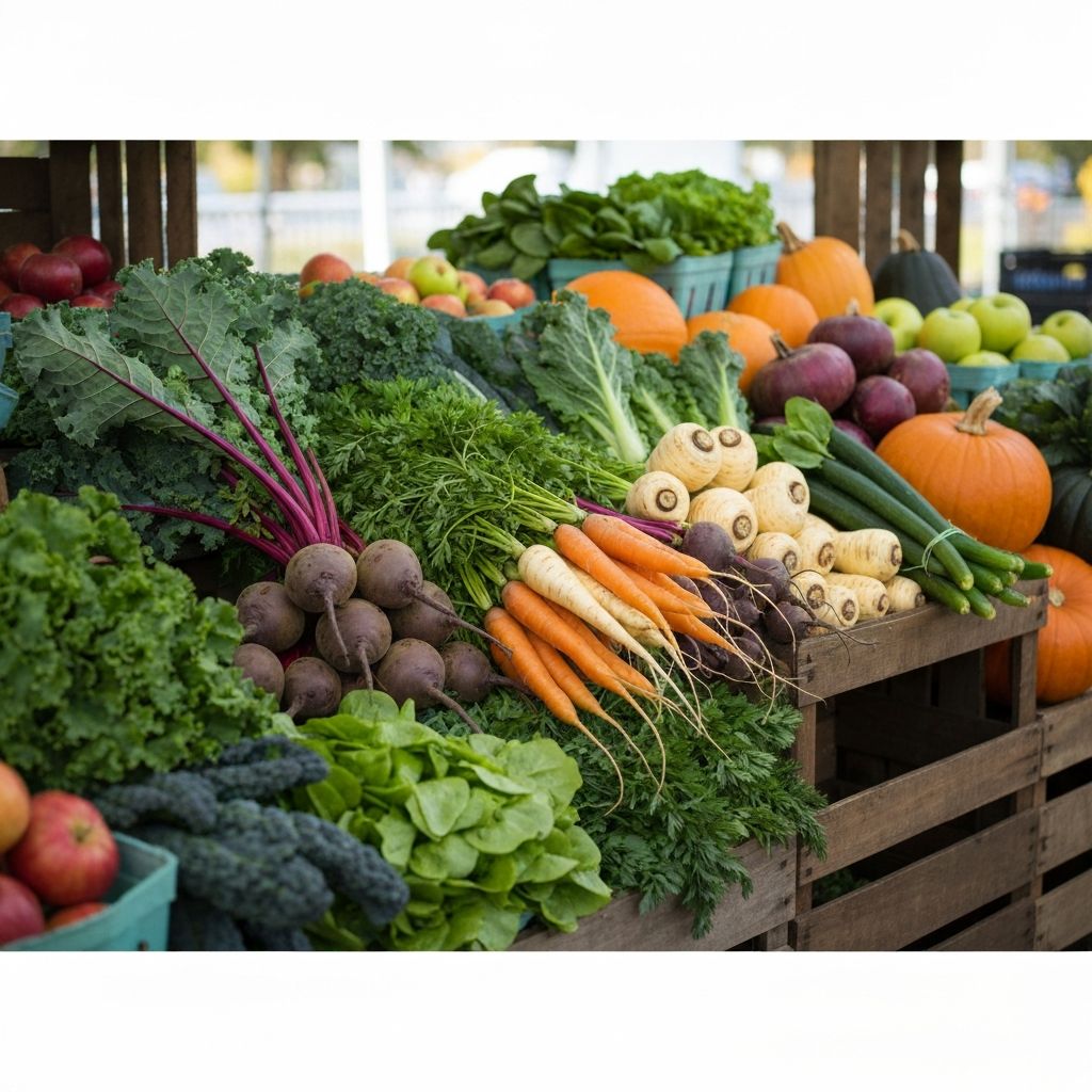 Kausiluonteisia vihanneksia